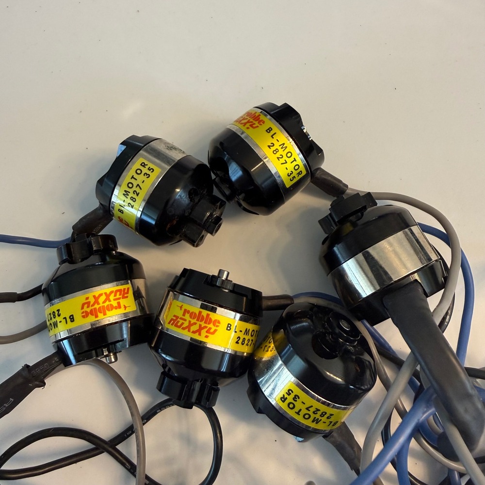 Lot of 6‎ Robbe Roxxy BL-Motor 2827-35 Brushless Outrunner Motors RC Drone Plane